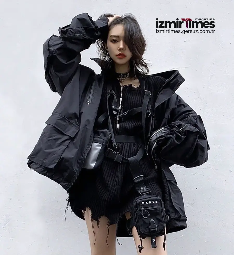 استایل Techwear مشکی